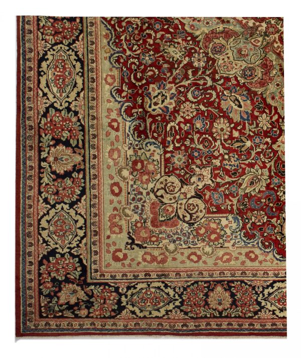 Sold Sarouq Vintage Persian Rug Double Hand Knotted Iran(425×318)cm