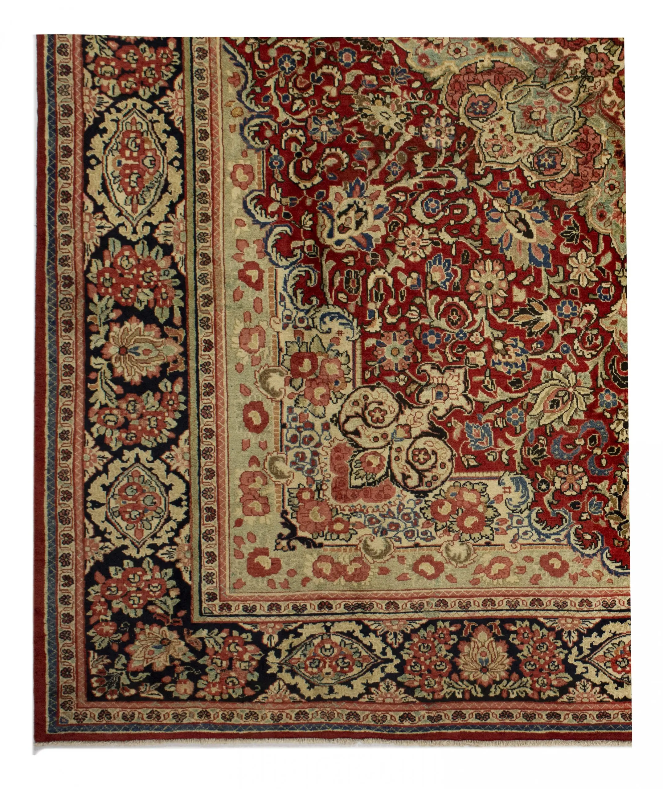 Sarouq Vintage Persian Rug Double Hand Knotted Iran(425×318)cm