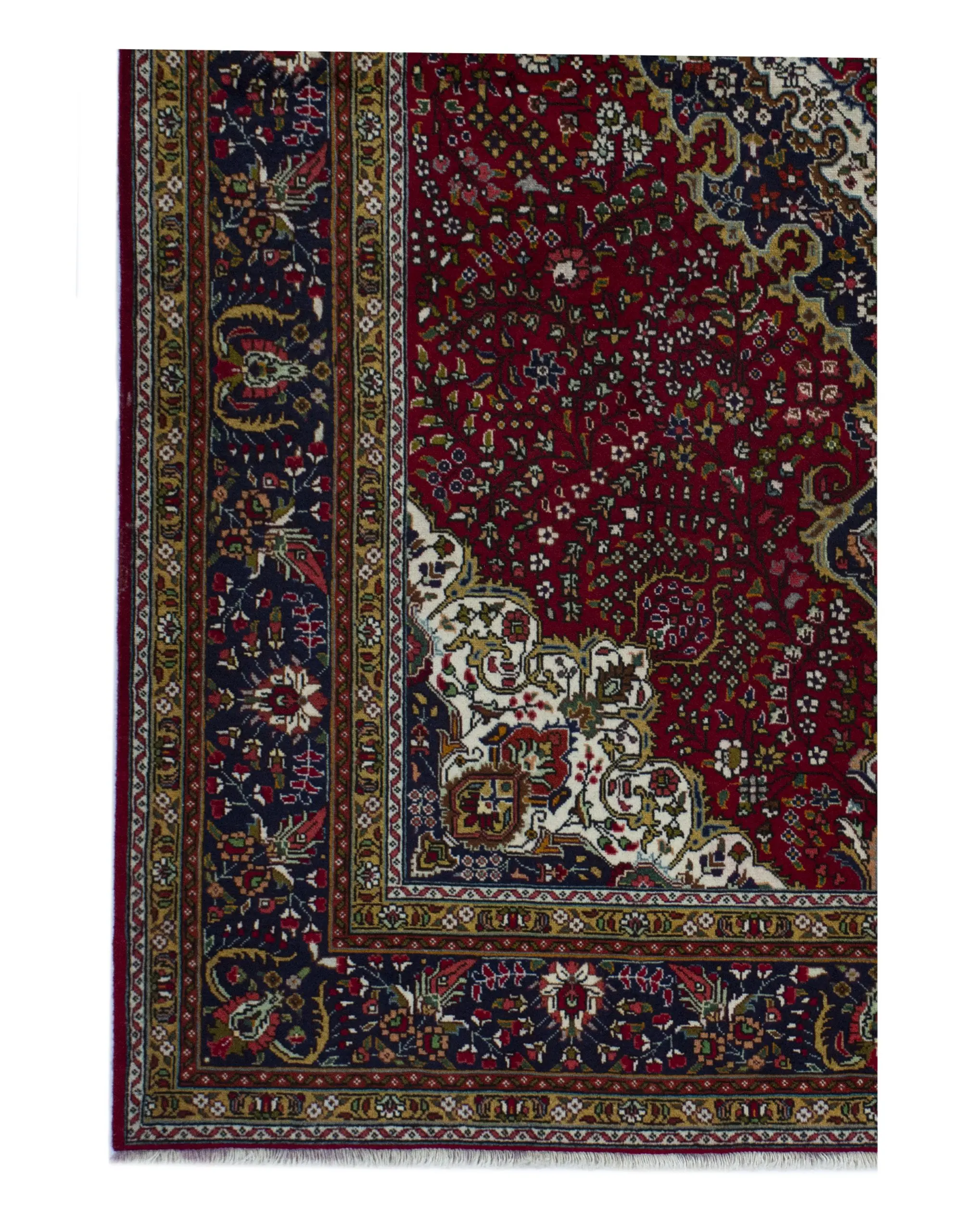 Persian Hand Knotted Tabriz Lamb Wool German Dye Iran (300×196)cm