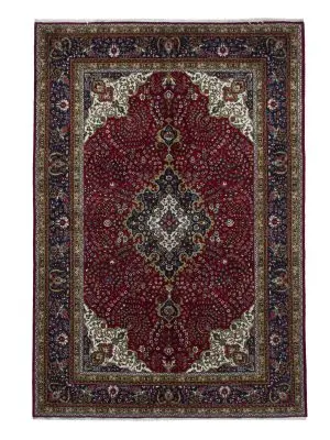 Sold Persian Hand Knotted Tabriz Lamb Wool German Dye Iran (300×196)cm