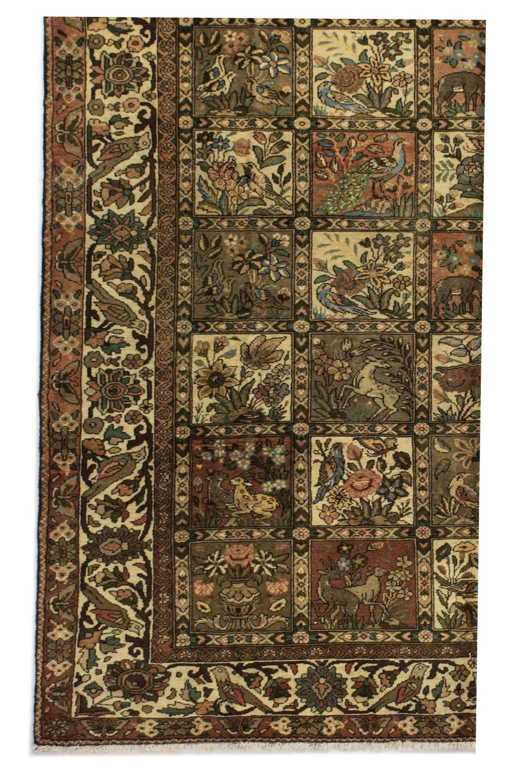 Persian Bakhtiar Tribal Vintage Rug 298 x 223 cm