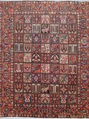 Persian Bakhtiar Paradise Design Rug 375 x 305 cm