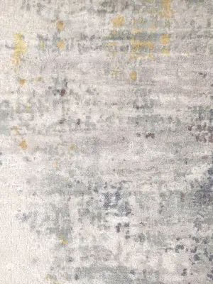 Indian Bamboo Silk Abstract Rug 345 x 243 cm