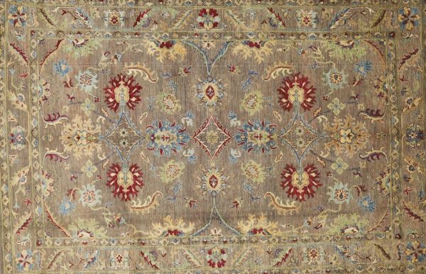 Suzzani Oriental Double hand Knotted Afghan Rug, NZ Wool Weg Dye (230×180)cm