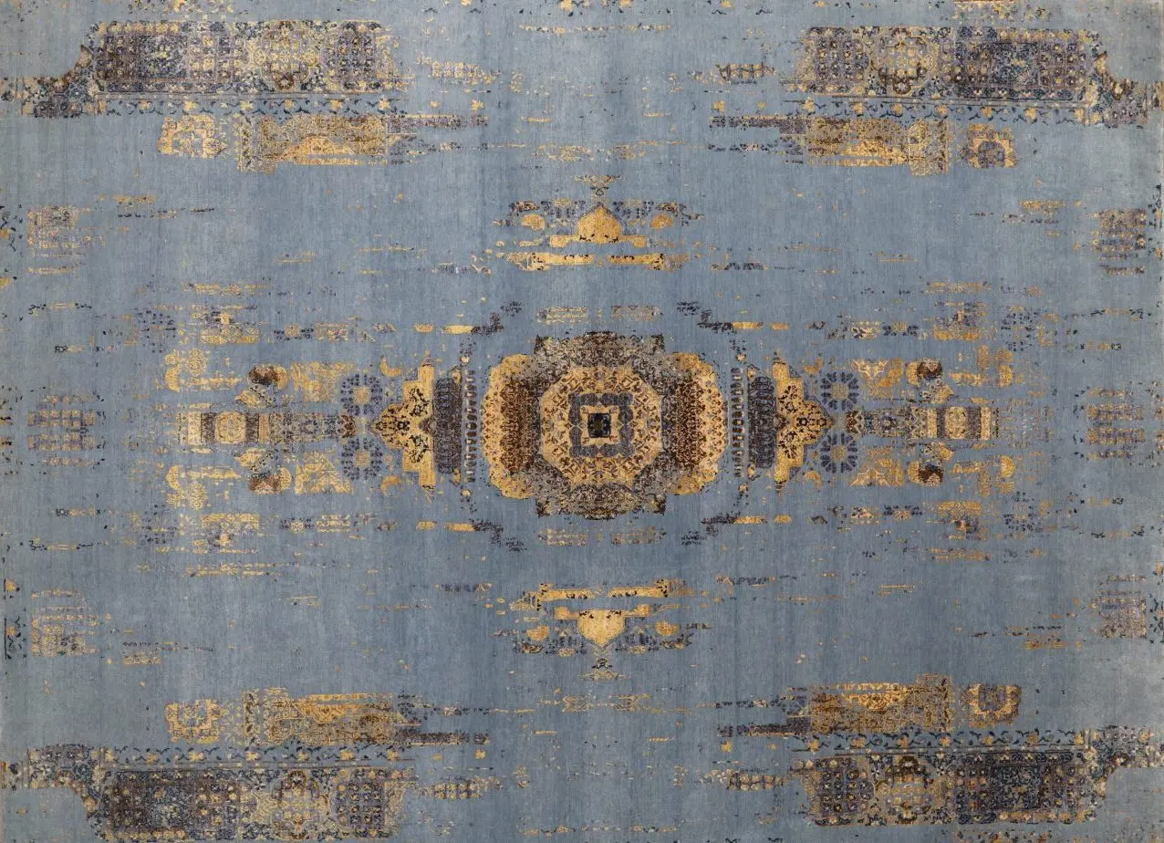 Indian Transitional Rug 343 x 253 cm