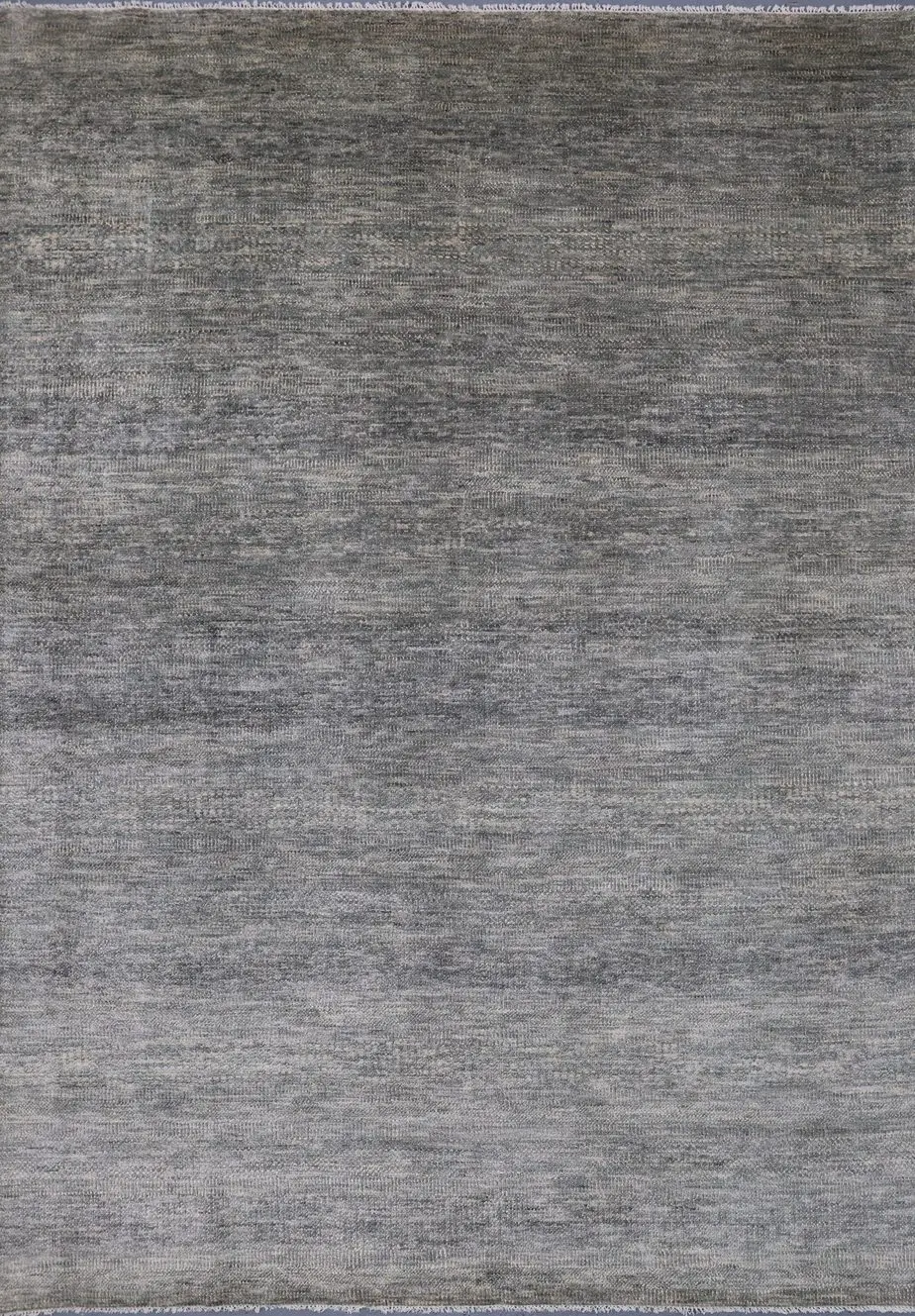 grey green bamboo silk rug, Indian Contemporary Rug 378 x 277 cm