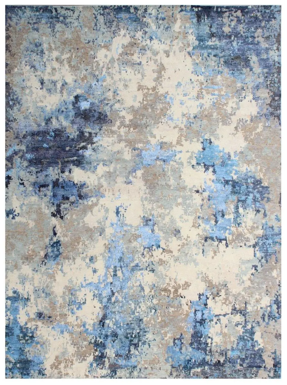 tibetan knot abstract rug, Sky Dance Rug