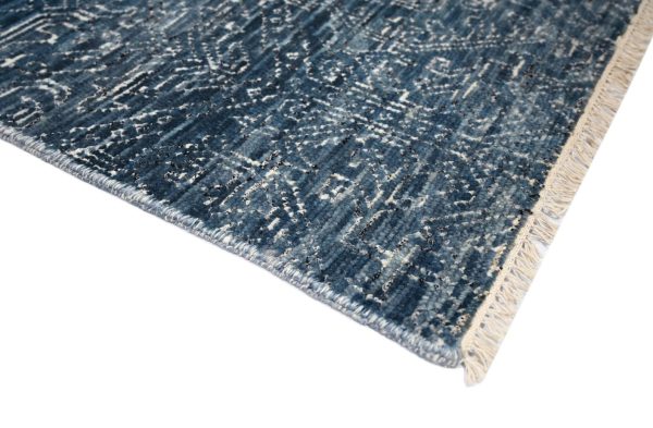 SOLD Blue Print Rug ()366x244cm