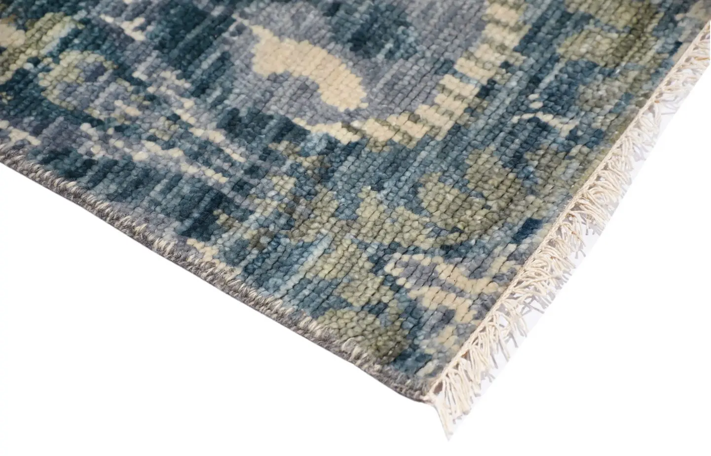 Indian Tapestry Look Hall Runner Wool 309 x 81 cm