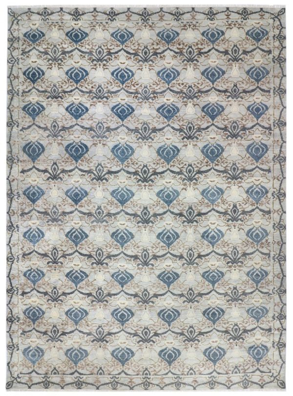 beautiful diamond Design Large Rug Sofy Wool Weg Die India (434×307)cm