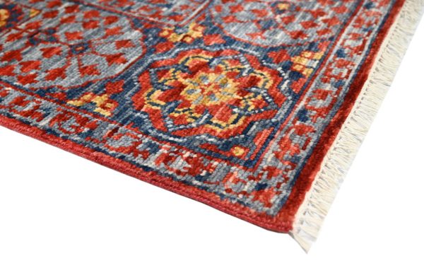 Mamluk Mosaic Pattern Rug Weg Dye India (302×247)cm( - Image 3