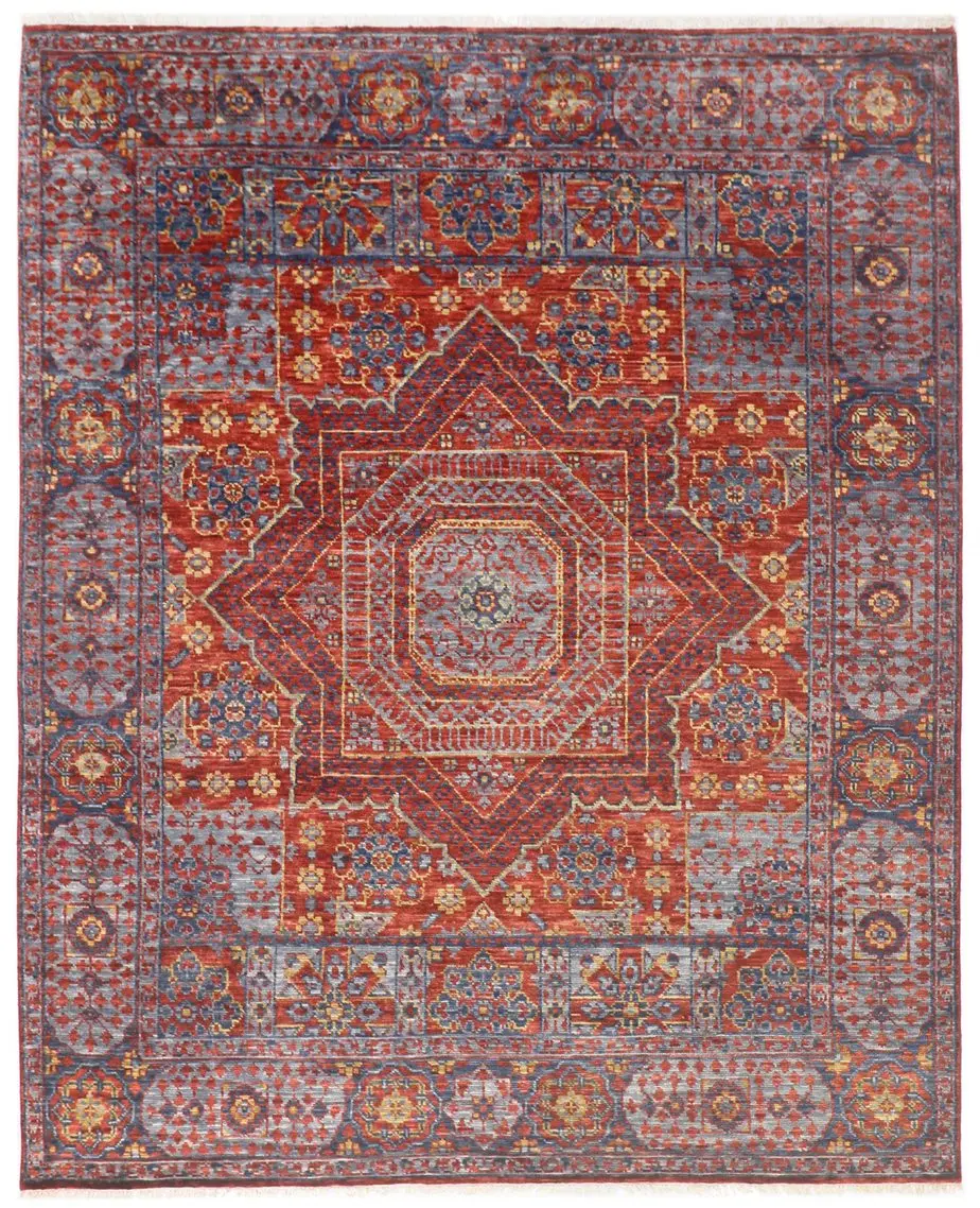 Mamluk Mosaic Pattern Rug 302 x 247 cm