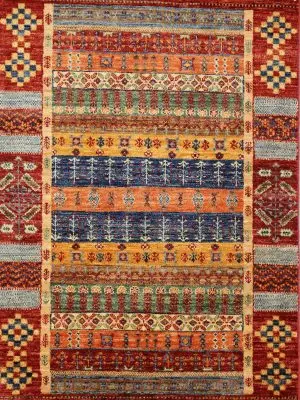 Afghan Gabbeh Rug 152 x 98 cm
