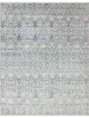 ikat design rug
