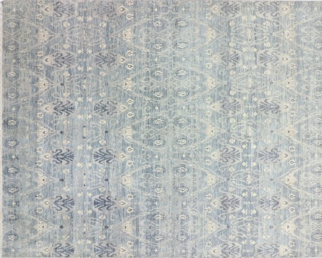 ikat design rug