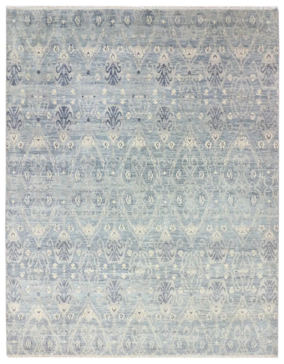 ikat design rug