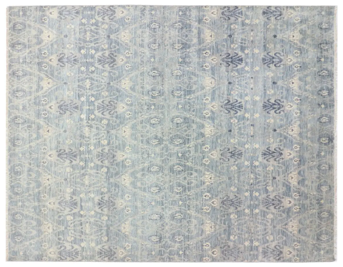 ikat design rug