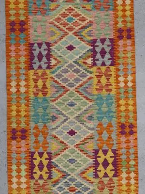 Afghan Chobi Runner 395 x 88 cm