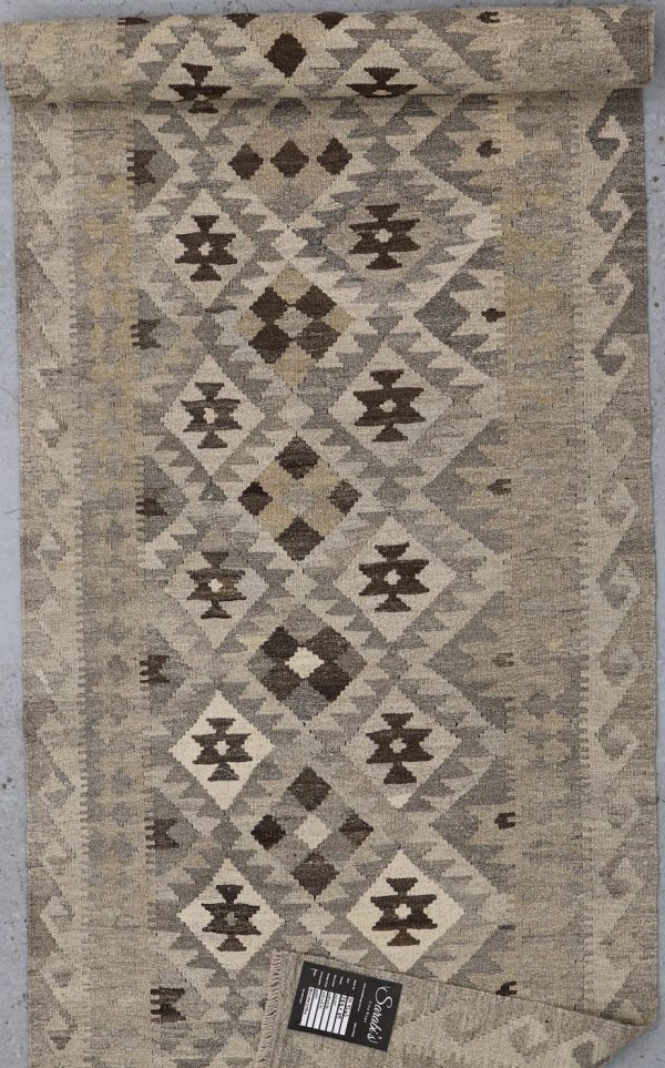 Killim Runner Natural Wool