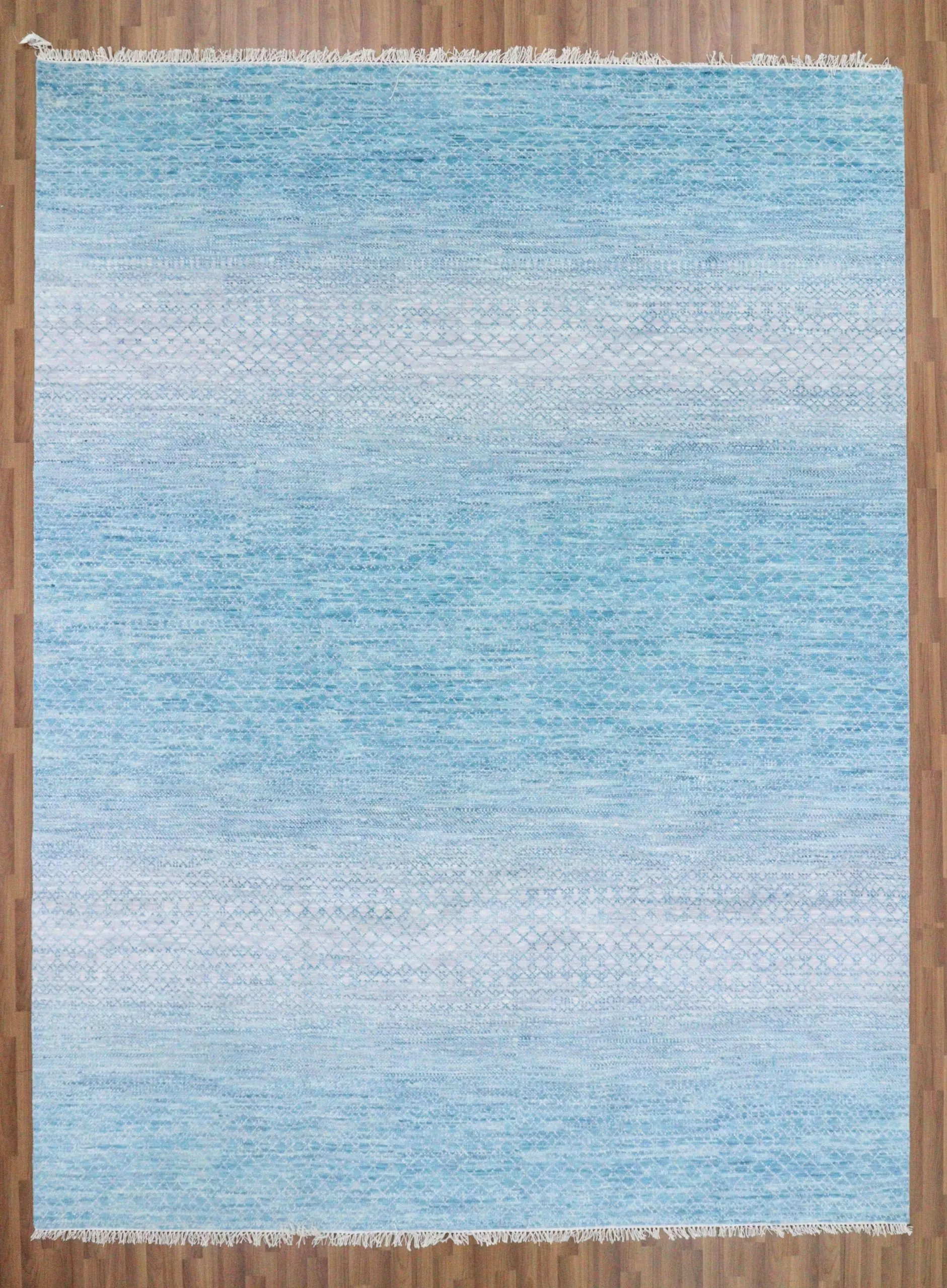 ocean blue grass rug, waves Grass Rug