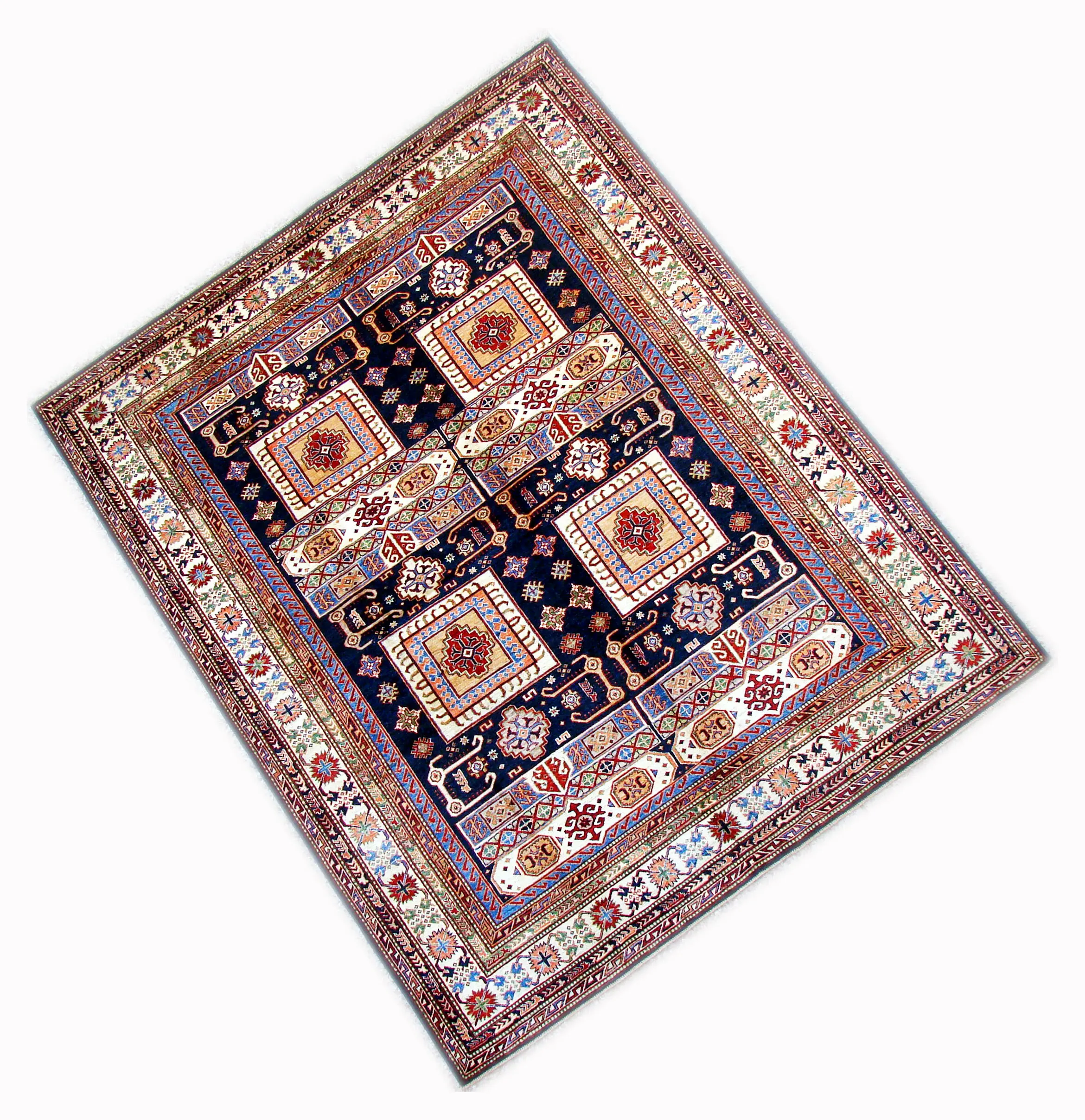Afghan Kazak Rug 306 x 248 cm