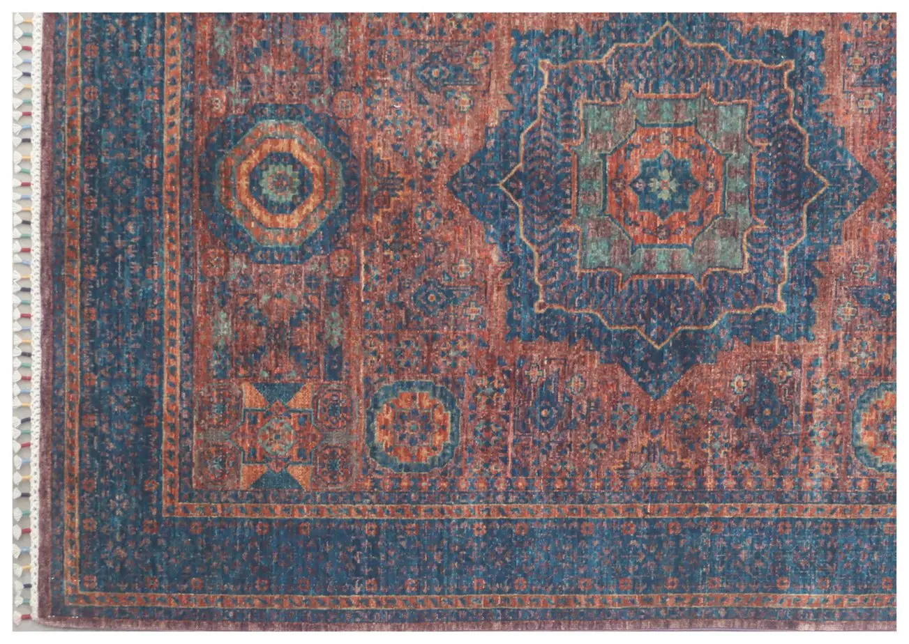 Afghan Mamluk Rug 202 x 153 cm