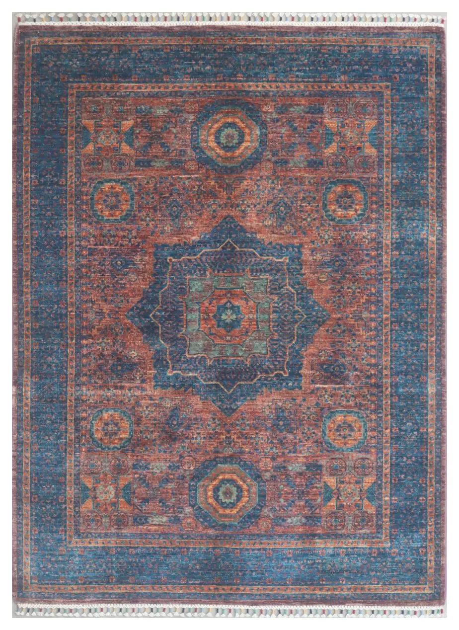 blue mamluk afghan rug, Mamluk