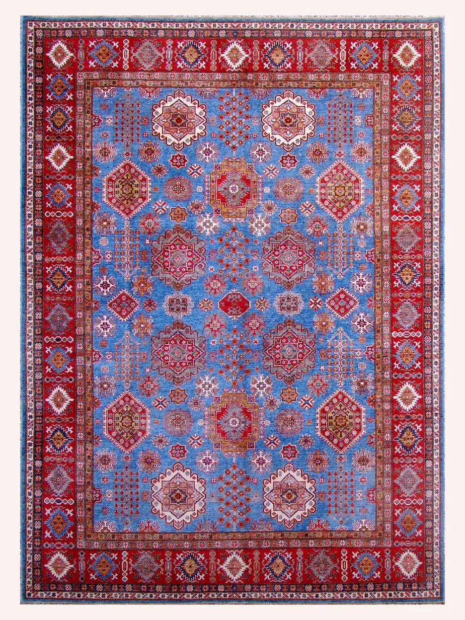 Red Super Kazak Rug