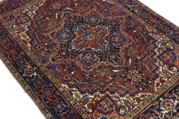 Rusty Heriz Rug - 185 x 143 - Image 3