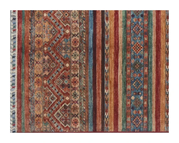 Khorjin Rug German Dye Afghan Lamb Wool (144 x 97)cm