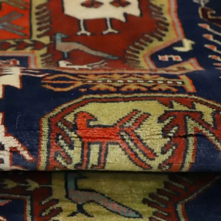 Ardebil Persian Motif Runner 325 x 100, ardebil persian runner, close-up detail 3