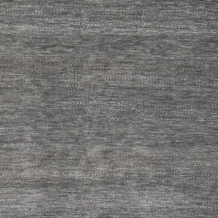 Contemporary Designer Rug, Double Hand Knotted, NZ Handspun Wool, Veg Dye Agra (362 x 276)cm, blue contemporary wool rug, close-up detail 2