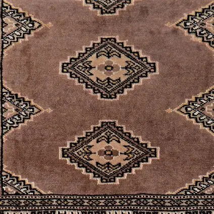Trible Chestnut Brown Jaldar Rugs NZ Handspun Wool Veg Dye(127 x 79)cm, chestnut brown jaldar rug, close-up detail 3