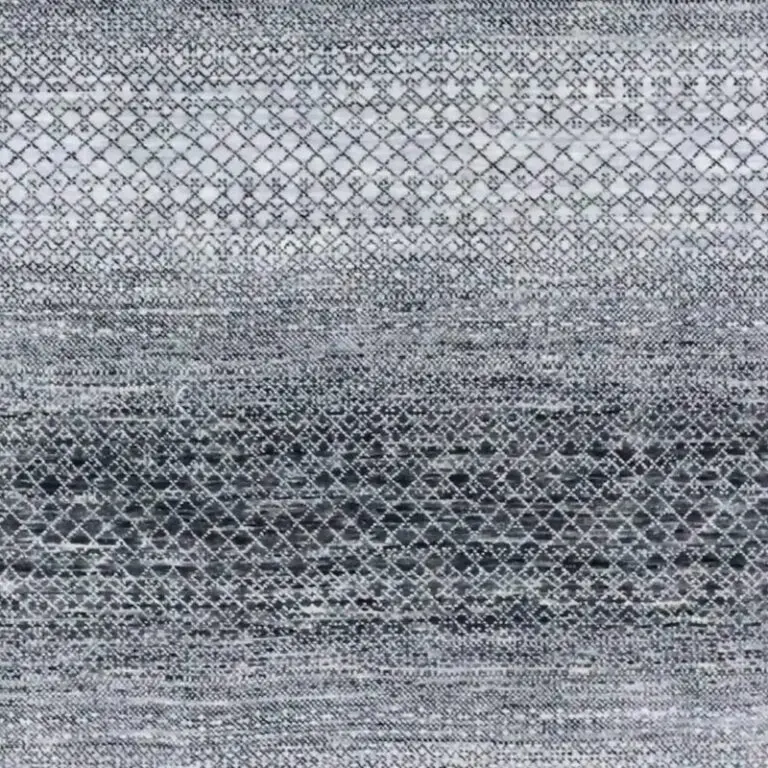 Cloudy Sky Designer Rug, NZ Wool Double, Hand Knotted, Veg Dye, Agra (368 x 278) cm, cloudy sky contemporary rug, close-up detail 3