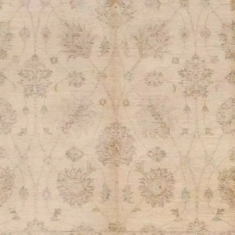 Gazney Rug - 379 x 264, cream floral gazney rug, close-up detail 3