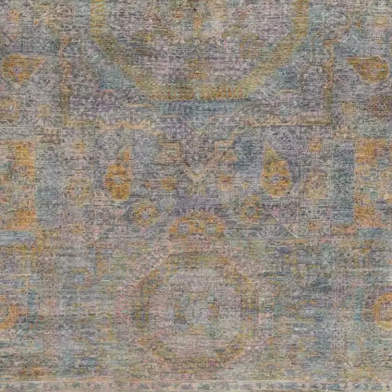 Mamluk Rug - 310 x 235, cream mamluk afghan rug, close-up detail 3