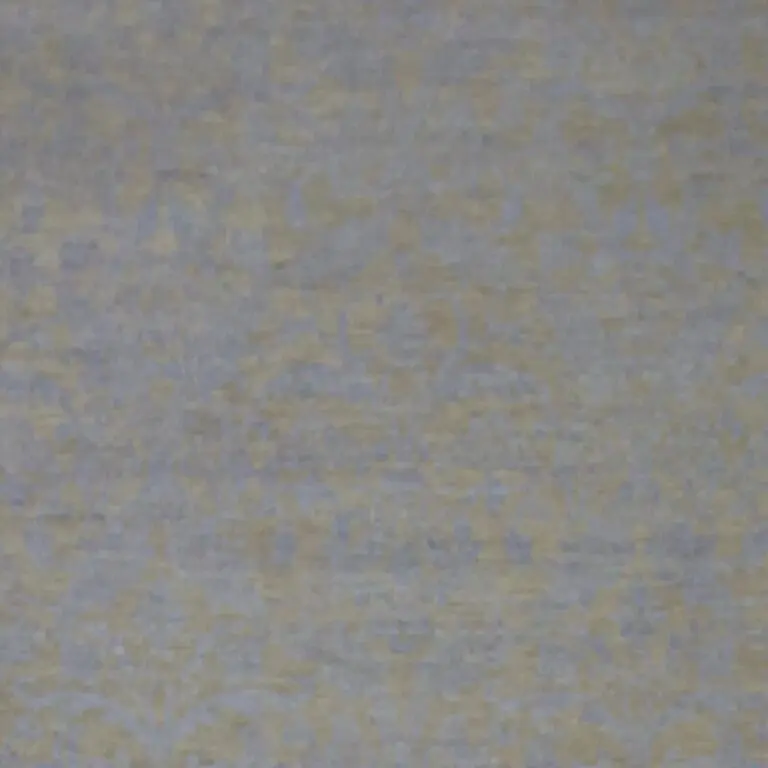 Contemporary Designer Rug, Double Hand Knotted, NZ Handspun Wool, Veg Dye, Agra 367 x 285, grey camel contemporary rug, close-up detail 1