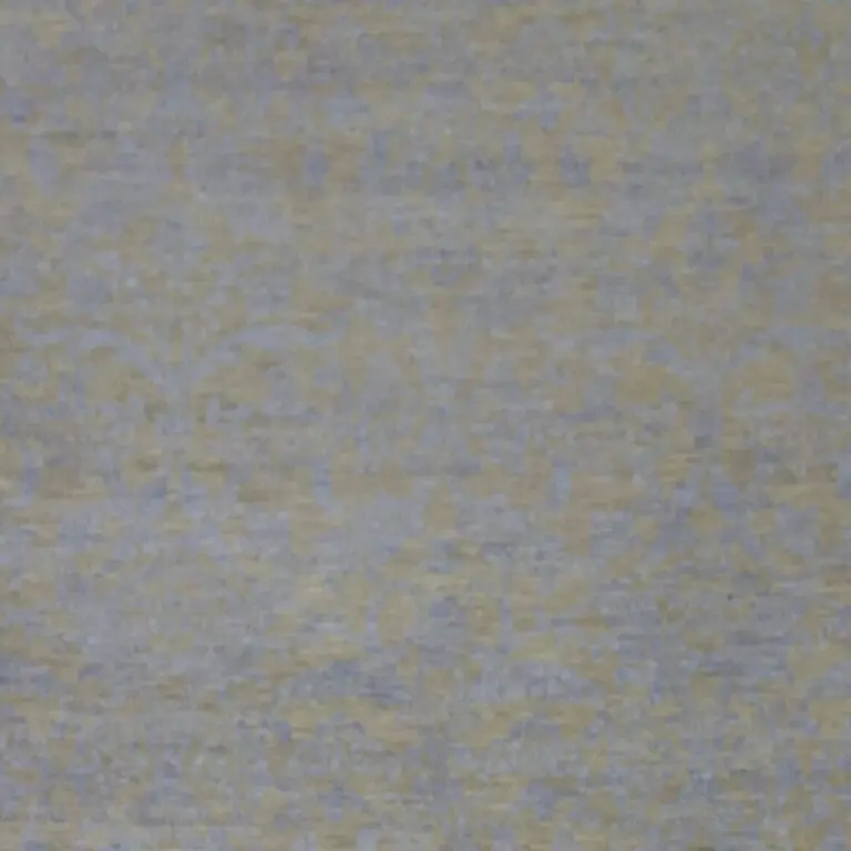 Contemporary Designer Rug, Double Hand Knotted, NZ Handspun Wool, Veg Dye, Agra 367 x 285, grey camel contemporary rug, close-up detail 2