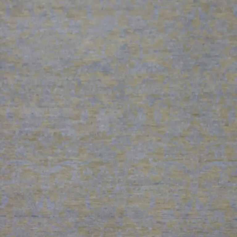 Contemporary Designer Rug, Double Hand Knotted, NZ Handspun Wool, Veg Dye, Agra 367 x 285, grey camel contemporary rug, close-up detail 3