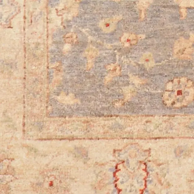 Gazney Rug - 292 x 175, grey floral gazney rug, close-up detail 3