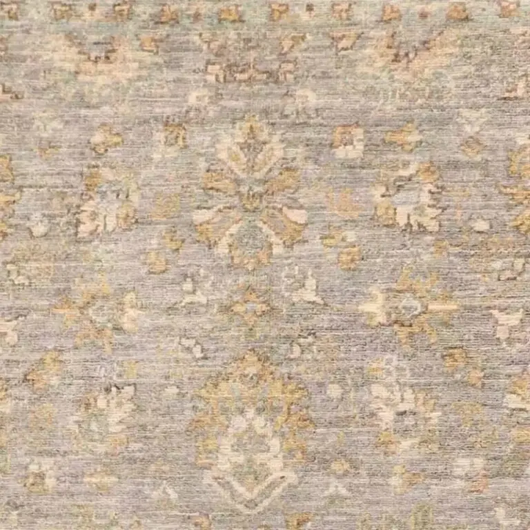 Gazney Rug 177 x 123, grey gazney rug, close-up detail 1