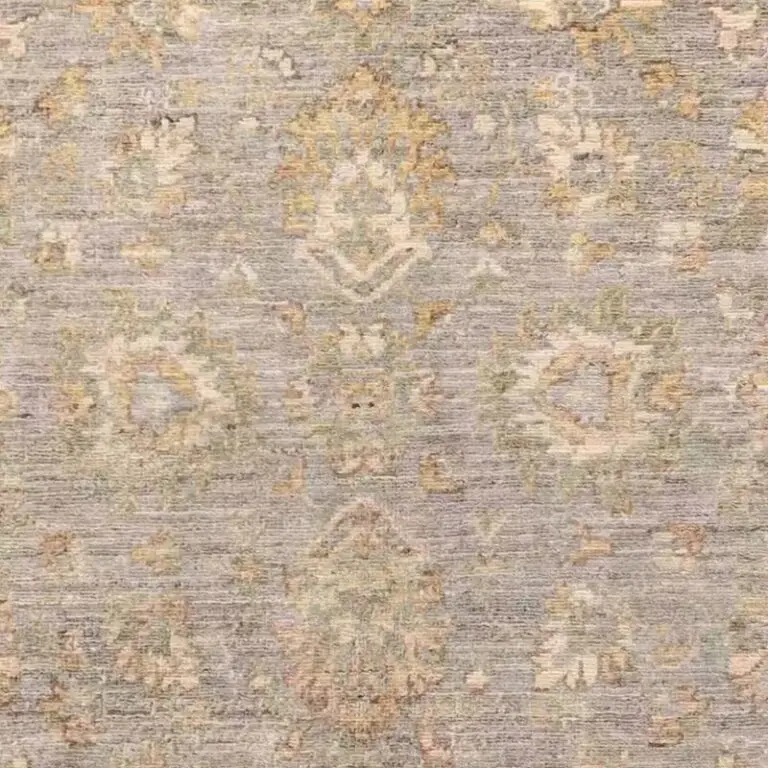 Gazney Rug 177 x 123, grey gazney rug, close-up detail 2