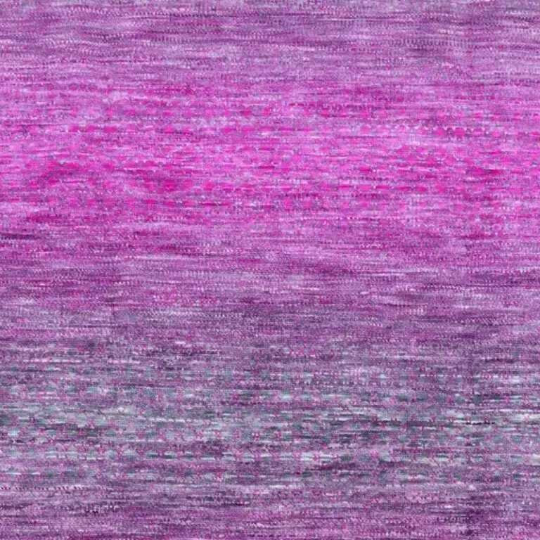 Hot Pink Rainbow Rug - 375 x 280 cms, hot pink rainbow rug, close-up detail 1
