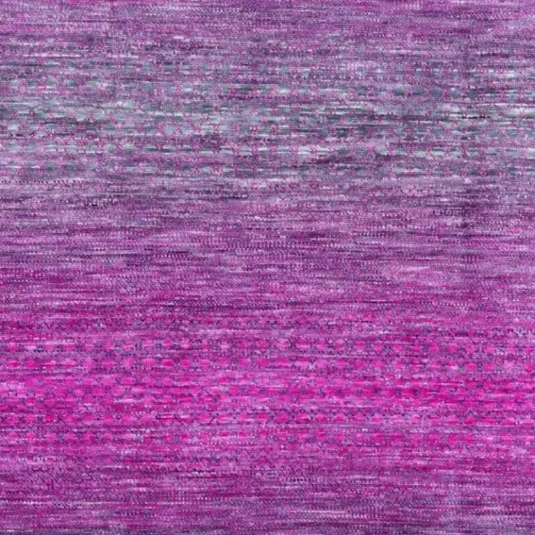 Hot Pink Rainbow Rug - 375 x 280 cms, hot pink rainbow rug, close-up detail 2