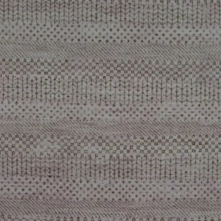Baby Pink & Gold Contemporary Desiner Rug, NZ Handspun Wool, Double Hand Knotted, Permanent Dye Agra (310 x 200)cm, pink gold contemporary rug, close-up detail 3
