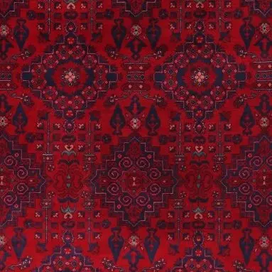 Beljick Rug - 246 x 165, red beljik rug, close-up detail 3