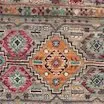 Vibrant Khorjin Double Hand Knotted Rug Lamb Wool German Dye Afghan (502 x 84)cm, vibrant khorjin afghan rug, close-up detail 2