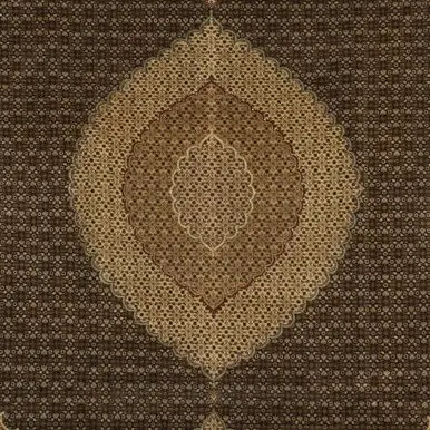 Mahi Fine Persian Rug German Dye NZ Wool Iran (397 x 305)cm, black fine persian rug, close-up detail 2