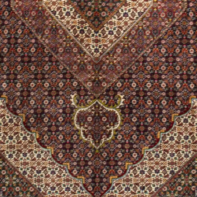 Persian Tabriz Super Fine Hand Knotted Rug, 50raj, wool, silk Veg Dye Iran(482×355)cm, blue tabriz mahi persian rug, close-up detail 3