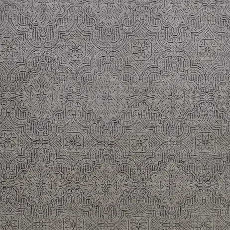 Area Rug Charcoal Escriture NZ Wool Veg Dye India (428×315)cm, charcoal escriture rug, close-up detail 3